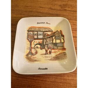 Vintage Canada Trinket Dish - Sandland Hanley England